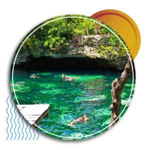 good snorkeling in the caribbean - cenote