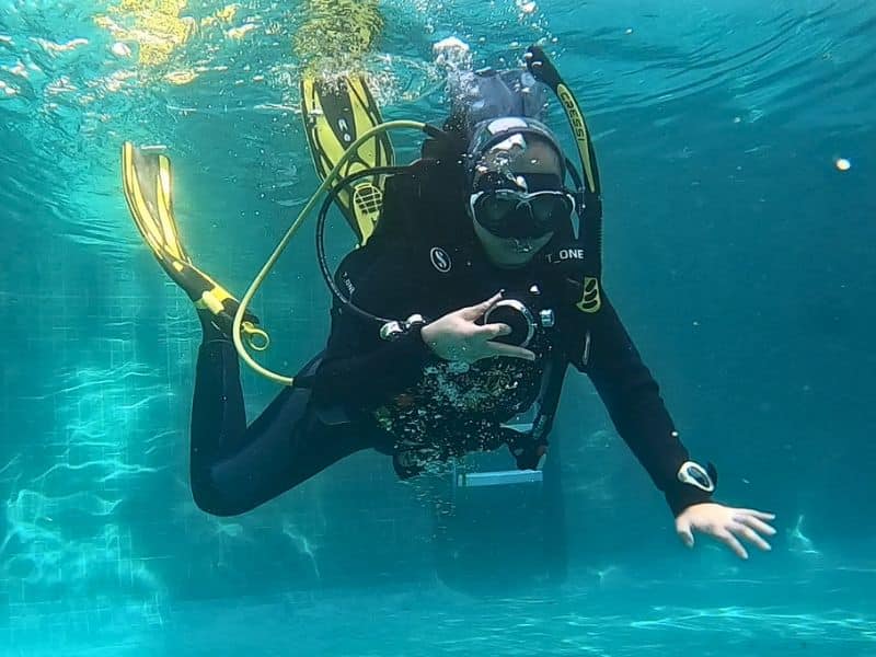 regulator recovery (5) recuperar el regulador cuando buceas