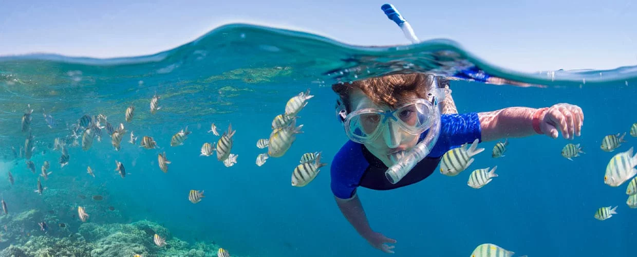 Snorkeling in PUERTO AVENTURAS