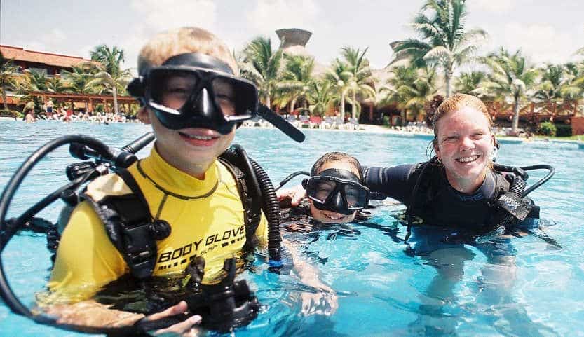 scuba diving age restrictions - bubblemaker course