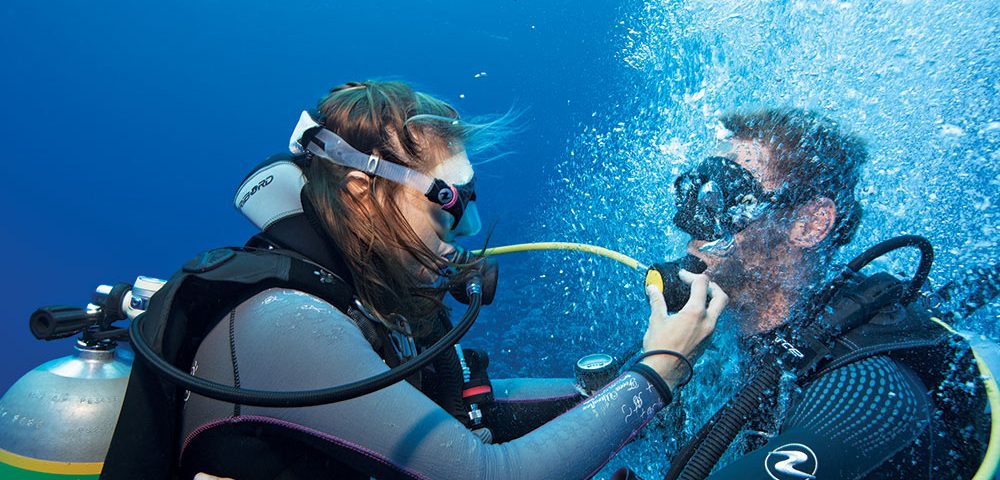 scuba diving breathing techniques - main