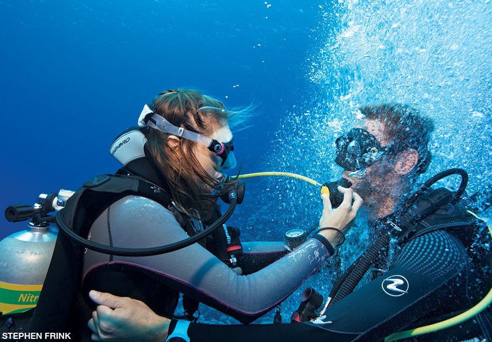 scuba diving breathing techniques - main