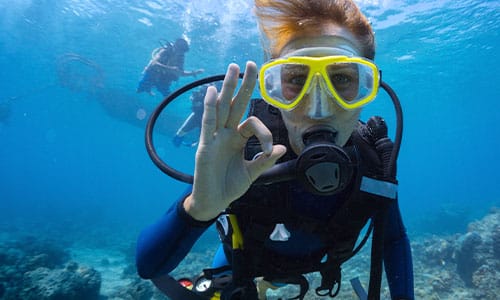 scuba diving in the dominican republic - bayahibe