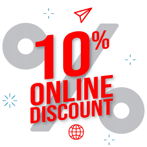 10% online discount