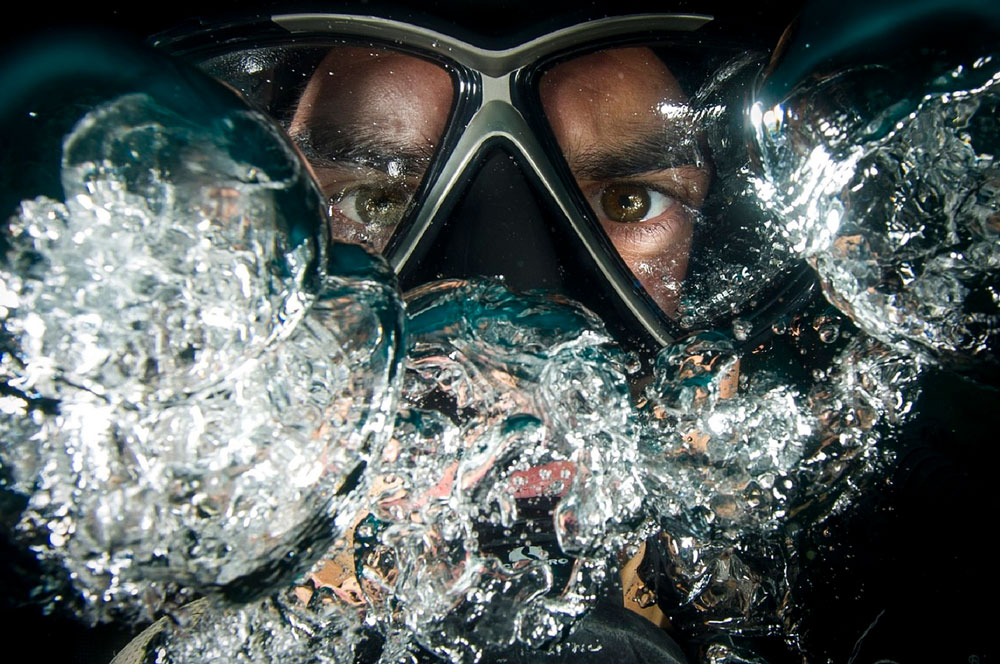 tecnicas de respiracion para buceo - goggles