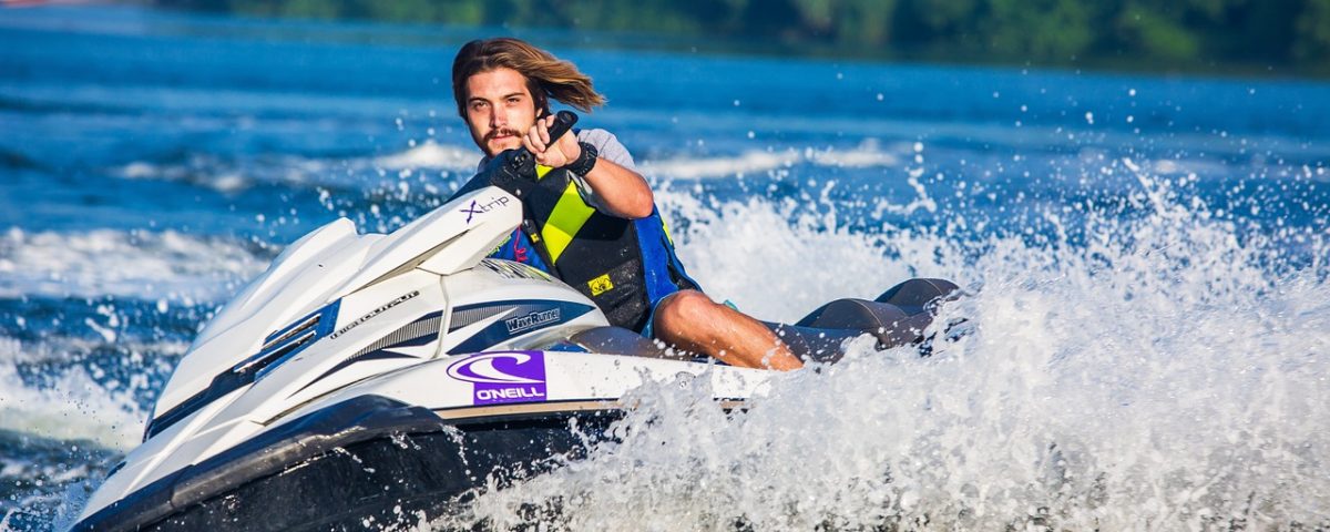 water sport activities - jet skiing