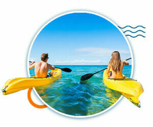 water sports in the caribbean - kayaking