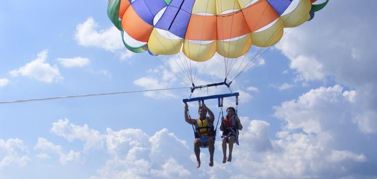 PARASAILING mit Dressel Divers