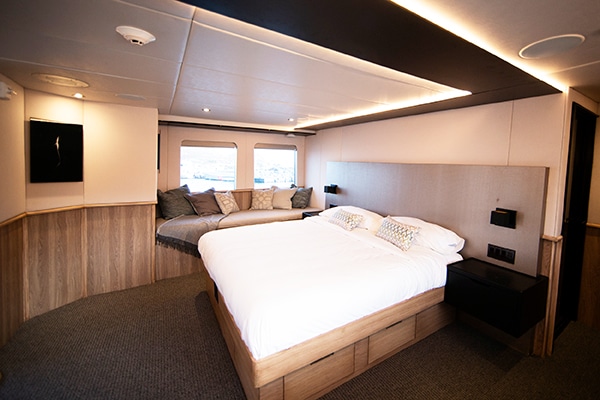white shark diving guadalupe liveaboard - master suite