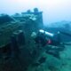 wreck diving in the caribbean - buceo de pecios en el caribe